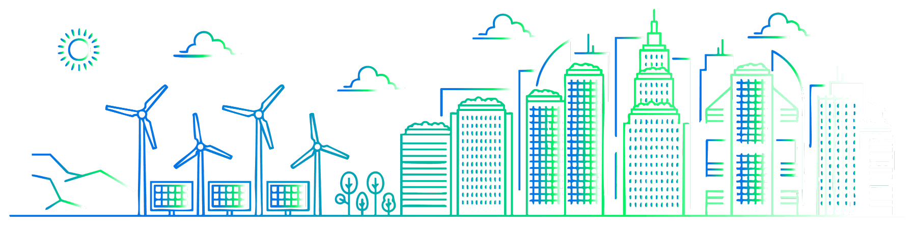 Wind Energy Progress Illustration